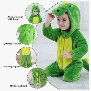LOLanta Green & Yellow Dinosaur/ Dragon plush Costume boy or girl 4-5 years old